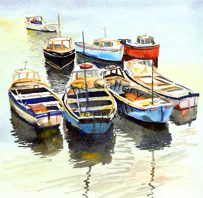 Eight Boats