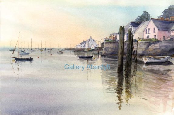 Aberdyfi from Penhelyg Harbour