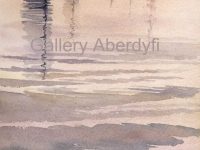 Five Yachts at Sunset