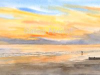 Setting Sun – Tywyn Beach