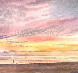 Sunset – Aberdyfi Beach