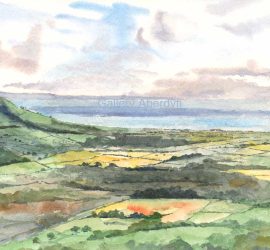 Towards Tywyn from Ffordd Ddu