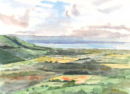 Towards Tywyn from Ffordd Ddu